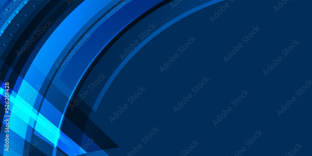 Fototapeta premium Futuristic blue background