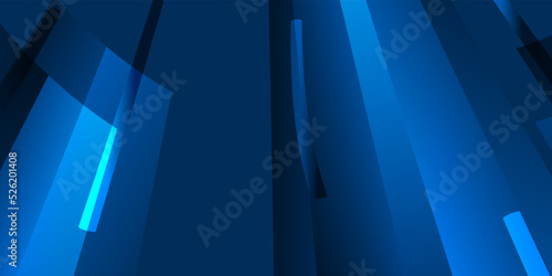 Futuristic blue background