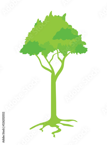 green tree design
