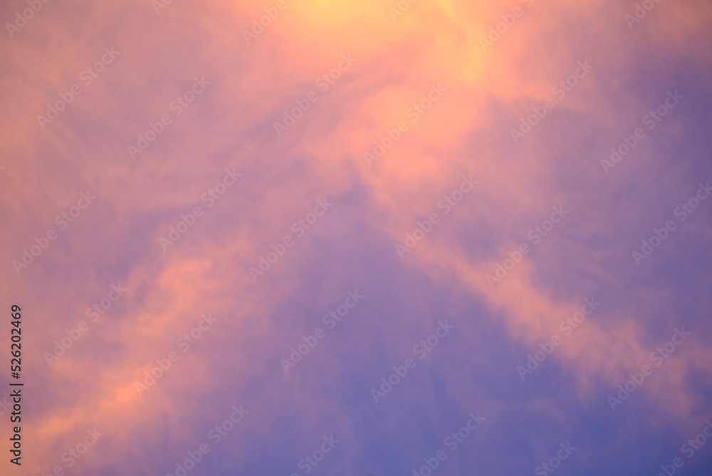 sky at sunset 