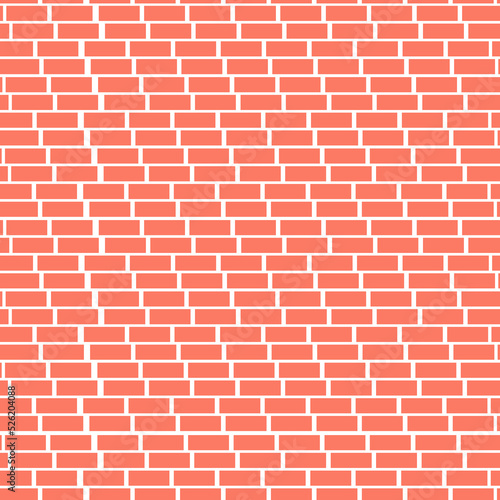 brick wall pattern vector illustration © Ekaterina Tikhonova