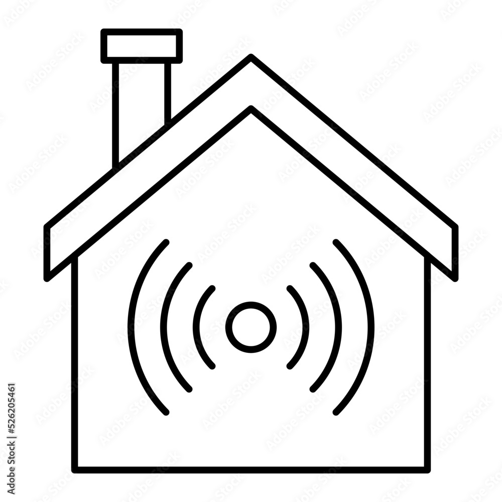 Wifi Hotspot Line Icon Wifi Hotspot Line Icon