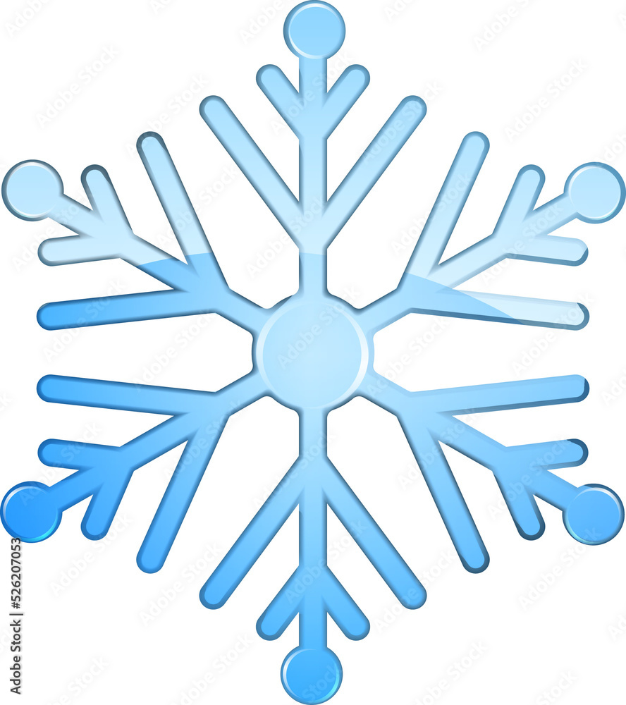 Big glass Christmas snowflake Big glass Christmas snowflake