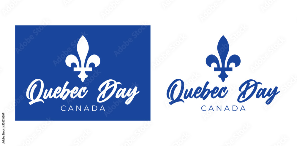 QUEBEC Day canada with city symbol abstract wallpaper in white and bluecan be use for poster banner celebration advertisement product design food and beverage label special event - obrazy, fototapety, plakaty 