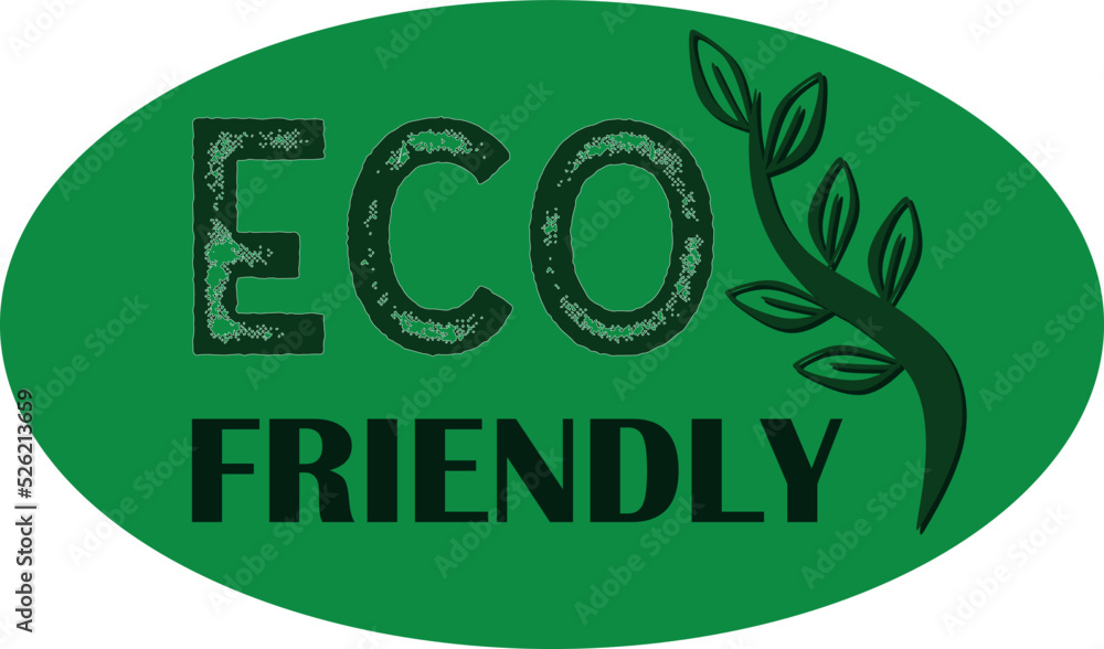 Fototapeta premium Eco friendly green leaf