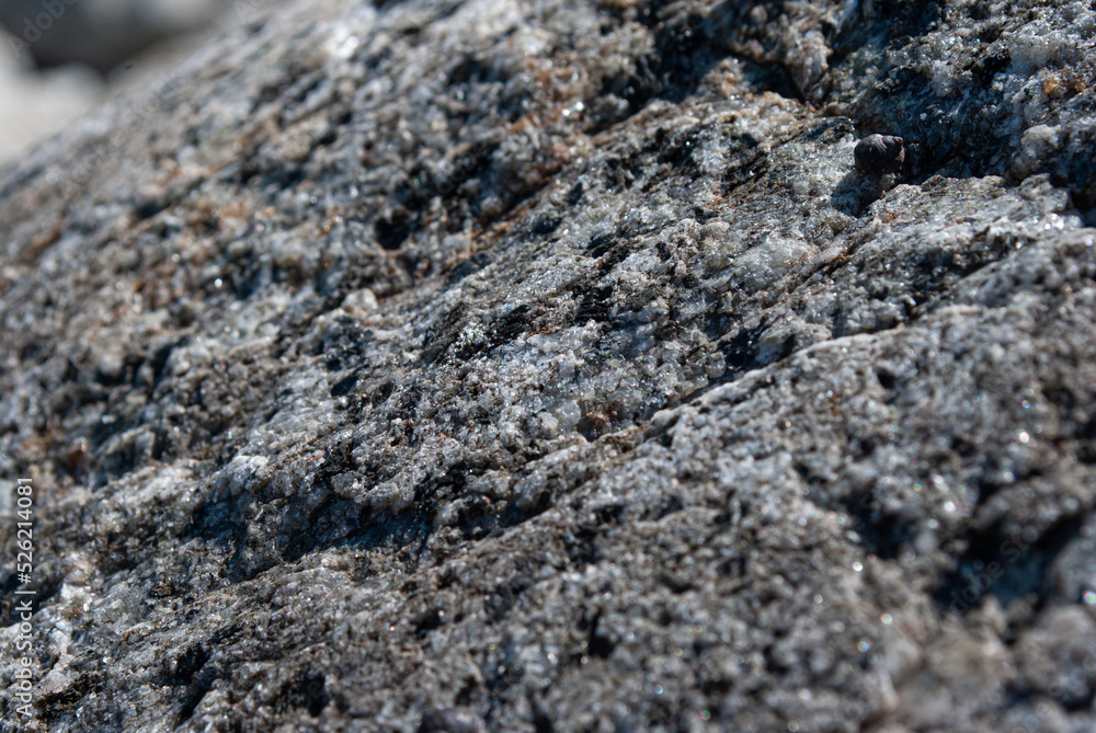 Selective focus. Beautiful stones. Granite and quartz. Selective focus. Beautiful stones. Granite and quartz.