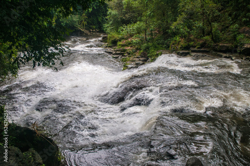 Mawlynnong, a village in the East Khasi Hills district of the Meghalaya state in North East India. It is notable for its cleanliness & was chosen by Discover India magazine as Asia's cleanest village. photo