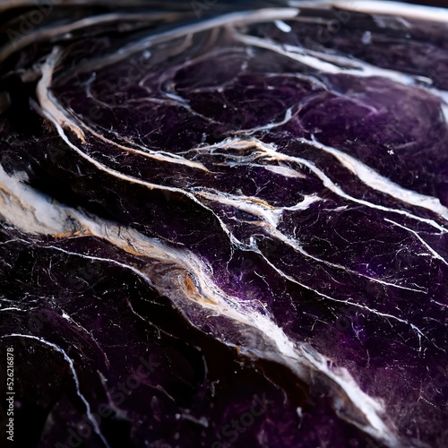 Purple Marble Texture - High Resol;ution AI Generated Marble Texure - Rock Granite Stone photo