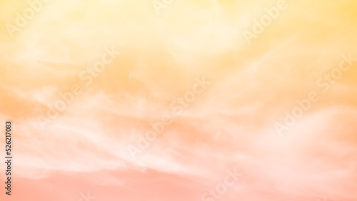 Photography Yellow sky white cloud background