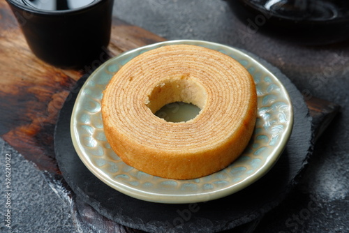 Baumkuchen or Tree Cake or log cake is a typical German,and cake that is also popular in Japan as a sweet dessert