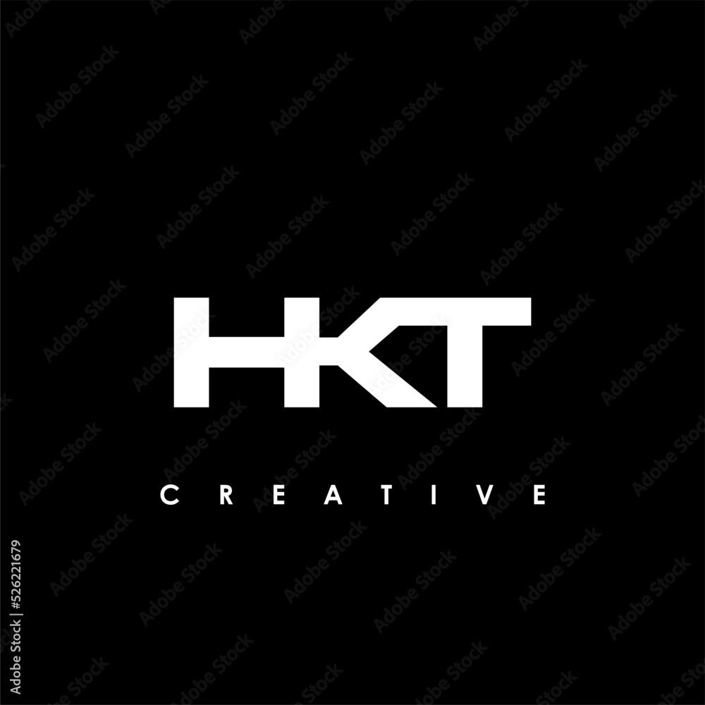 HKT Letter Initial Logo Design Template Vector Illustration HKT Letter Initial Logo Design Template Vector Illustration