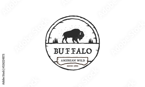 Mountain Hiking Climbing Adventure Logo, Emblems, and Badges. Camp in Forest Vector Illustration Design Elements Template