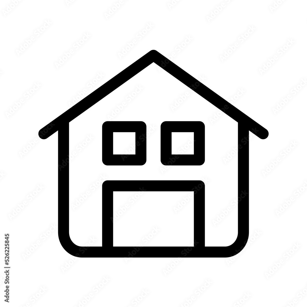 Home icon. homepage sign. vector illustration Home icon. homepage sign. vector illustration