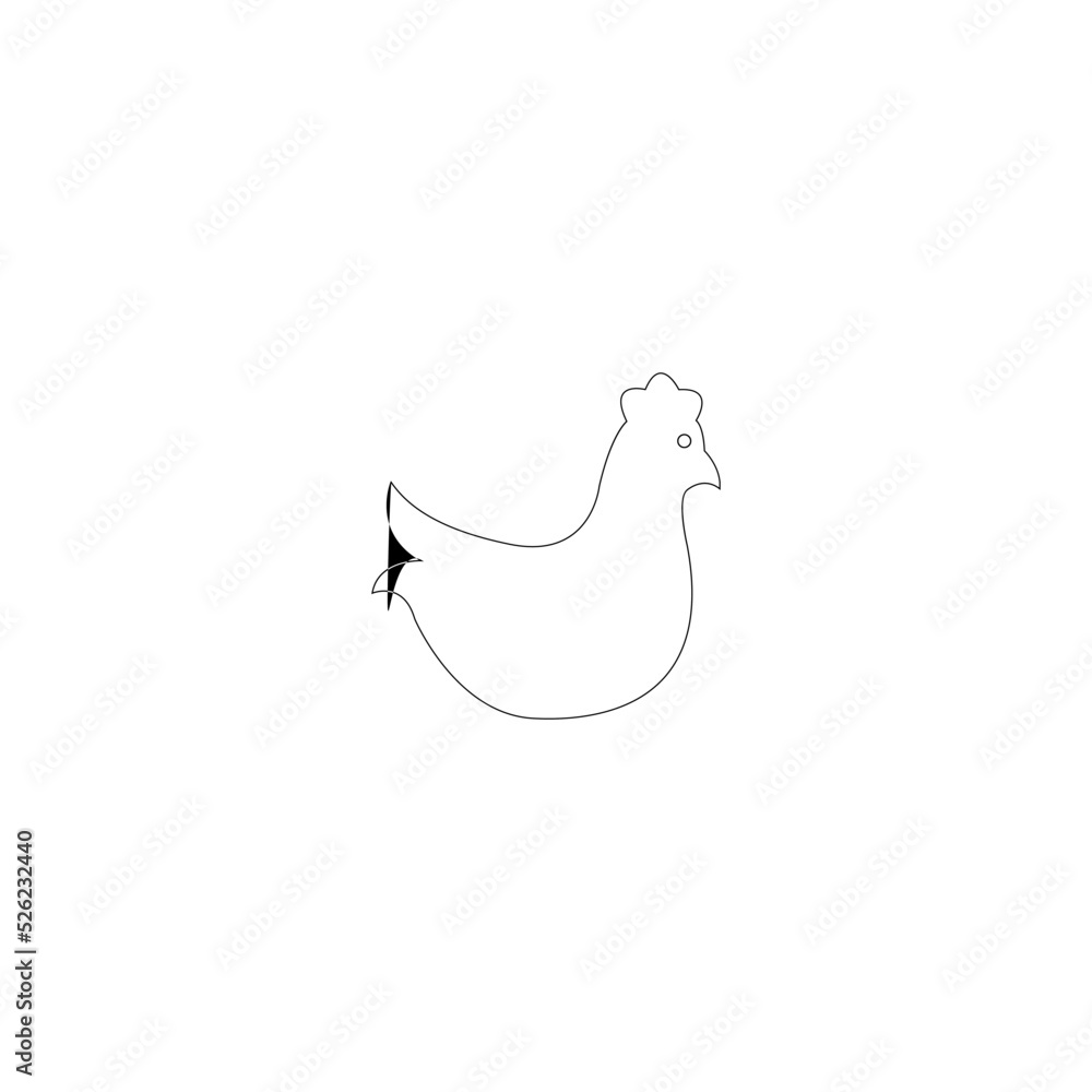 rooster icon ilustration vector rooster icon ilustration vector