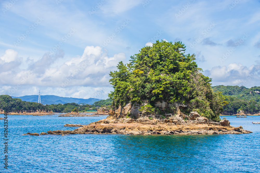 長崎県佐世保市　九十九島遊覧船島巡り
