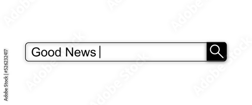 good news searching on the browser