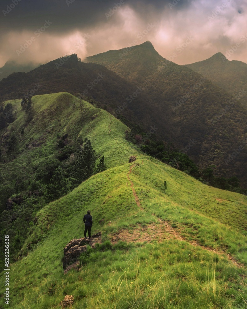 hiking in the mountains - Srilanka