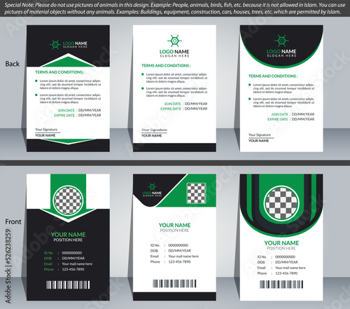 Modern And Professional ID Card Design Template