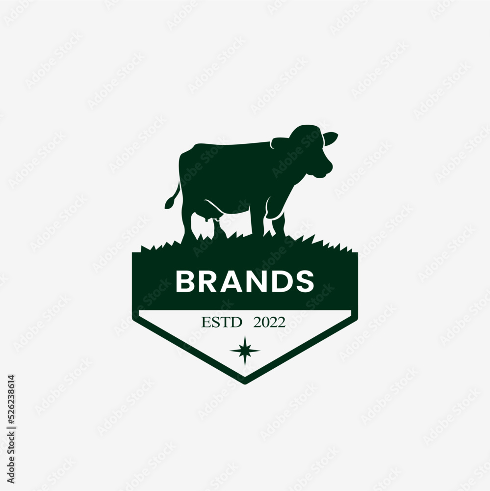 logo template for farm. milk. farm logo. cow logo design. logo template for farm. milk. farm logo. cow logo design.