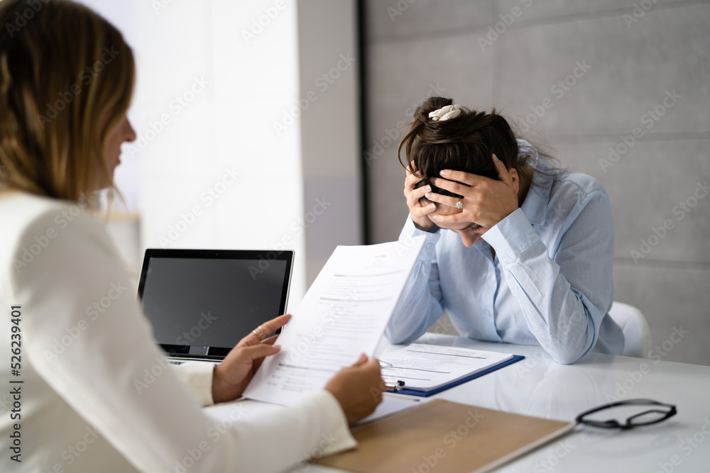 Dissatisfied Worker Job Interview First Impression Mistake Dissatisfied Worker Job Interview First Impression Mistake