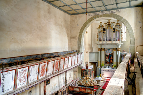 Viscri fortified church, Romania photo