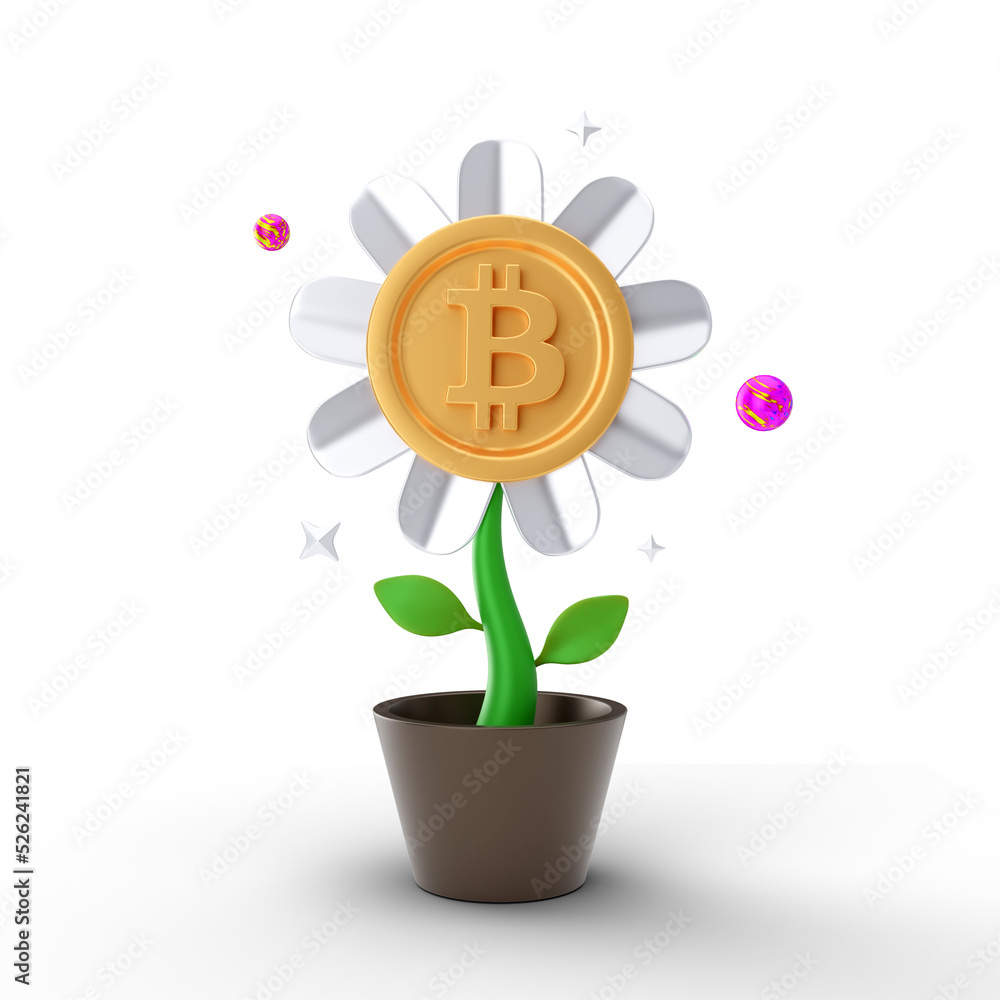 Cryptocurrency 3D Illustration. 3D rendering Cryptocurrency 3D Illustration. 3D rendering