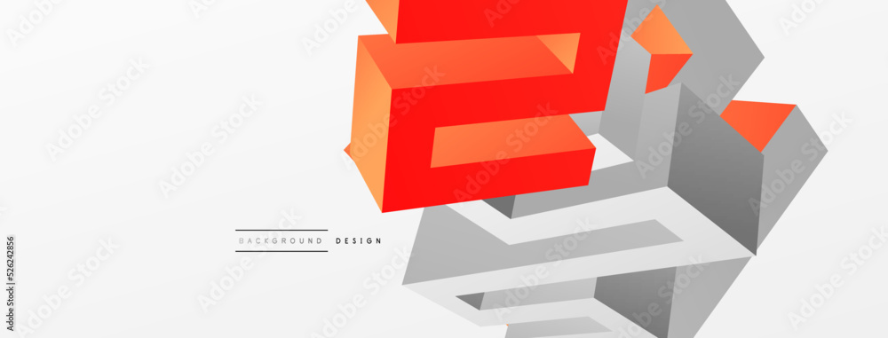 3d line geometric creative abstract background. Trendy techno business template for wallpaper, banner, background or landing 3d line geometric creative abstract background. Trendy techno business template for wallpaper, banner, background or landing