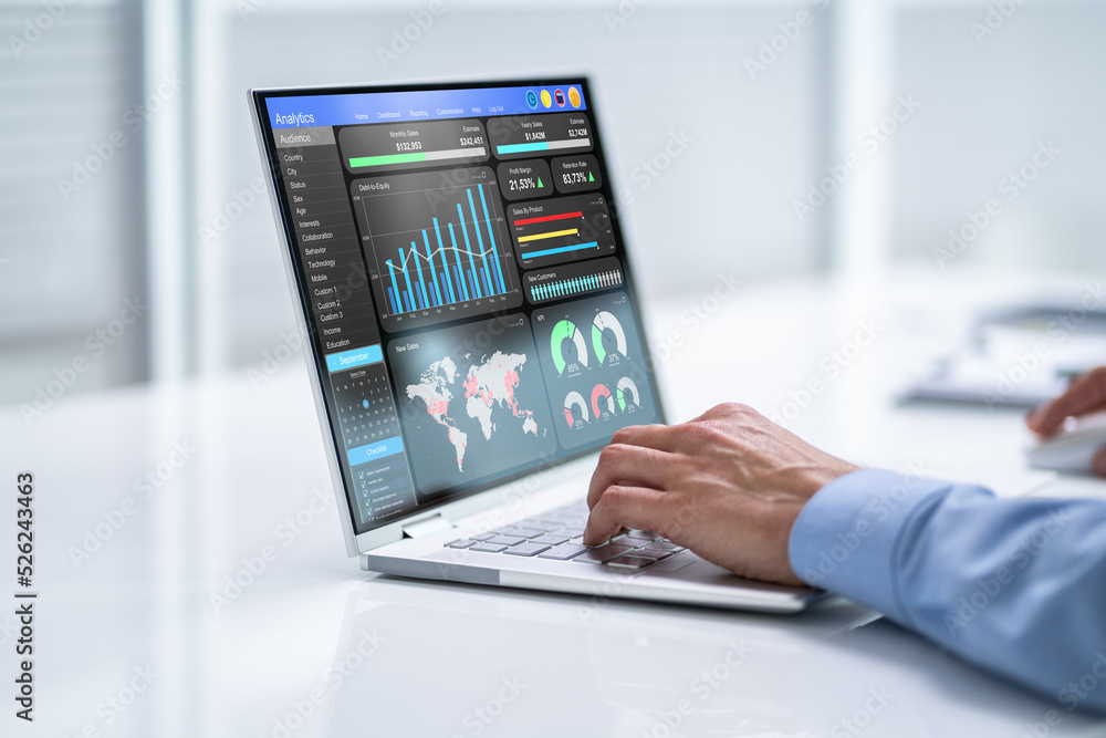 KPI Business Analytics Dashboard KPI Business Analytics Dashboard