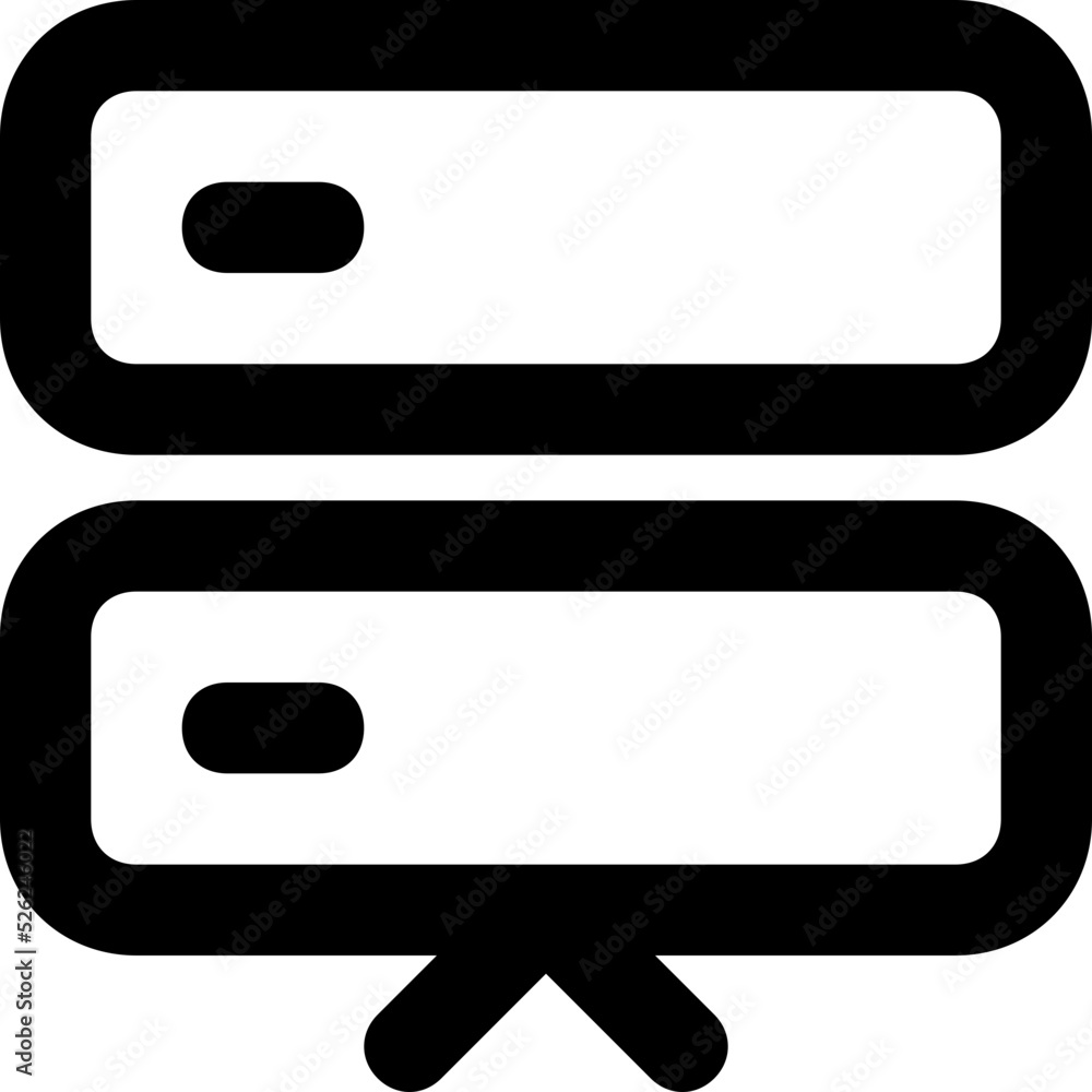 Server Vector Icon Server Vector Icon