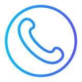 phone gradient icon