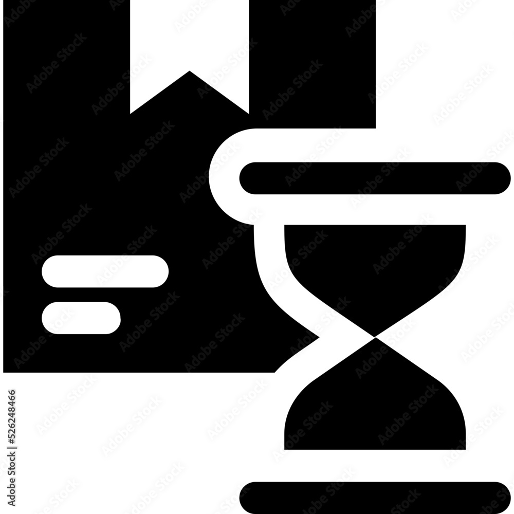 Shipping Time Vector Icon Shipping Time Vector Icon