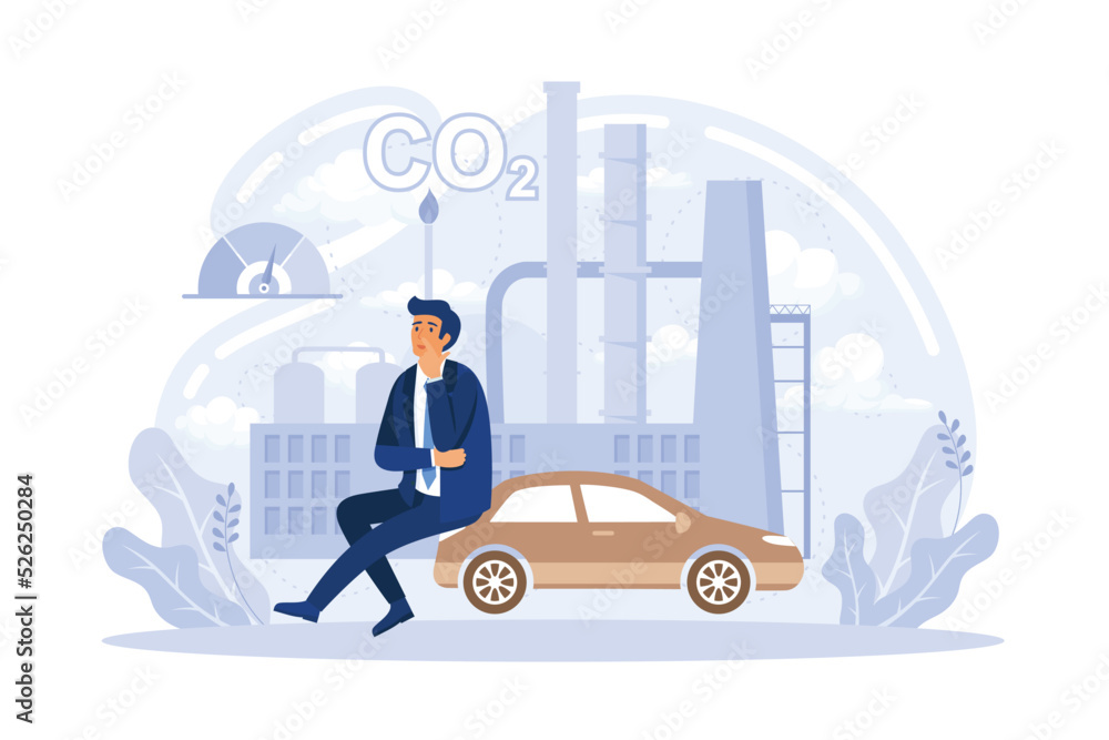 Nature biodiversity set mother earth, climate change awareness ecological. Climate action, forestation and recycling awareness to save animal extinction, environmental protection. flat vector modern i