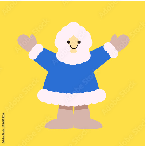 Blue Inuit Pastel Canada