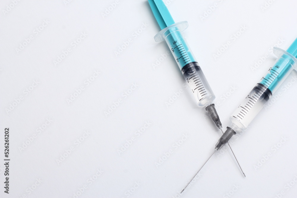 syringe with a needle syringe with a needle