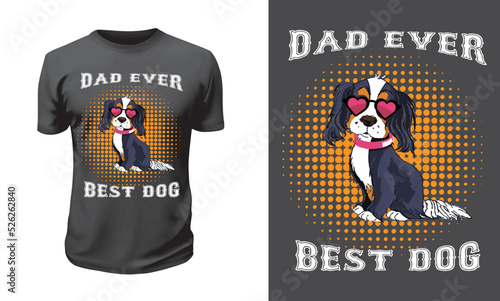 Best rottweiler dad ever t-shirt design