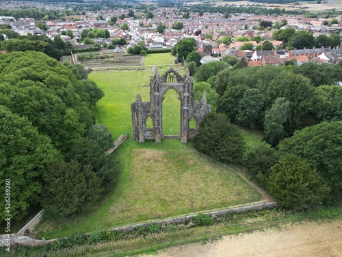 Gisborough Priory, ruined Augustinian priory Guisborough, North Yorkshire 