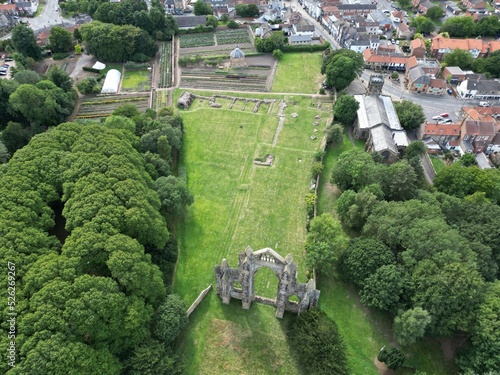 Gisborough Priory, ruined Augustinian priory Guisborough, North Yorkshire 