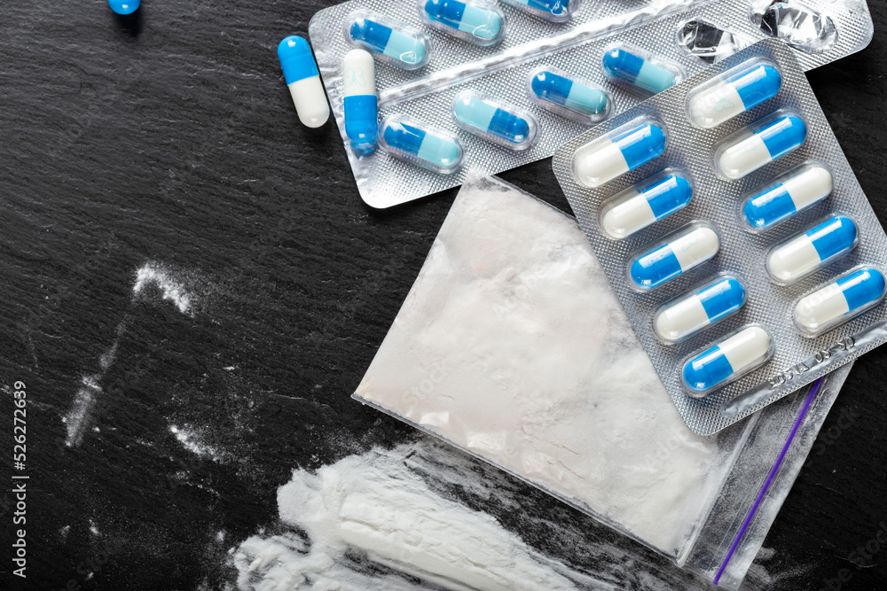 Obraz na plátně Substance abuse