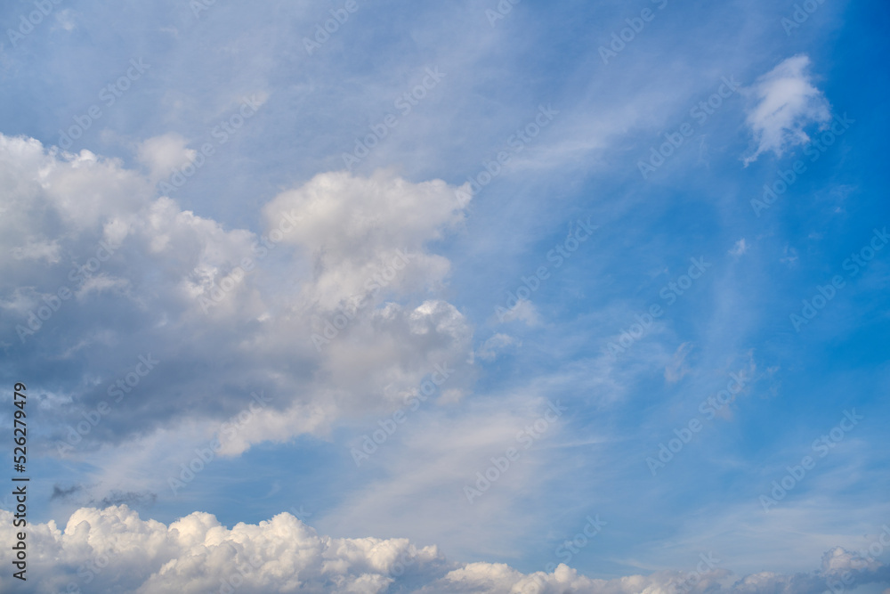 Obraz premium blue sky with clouds
