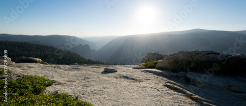 sunset on sentry dome