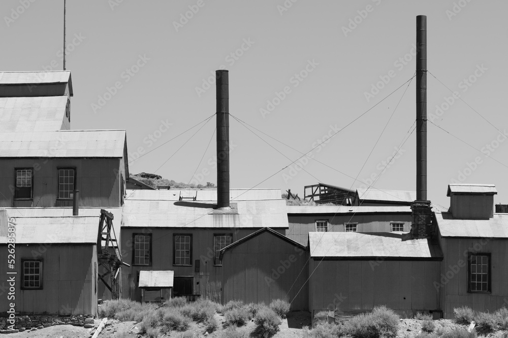 Fototapeta premium old abandoned factory