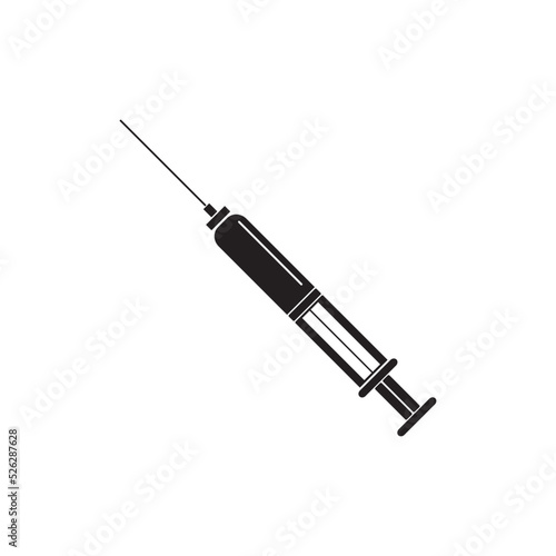 syringe vector icon