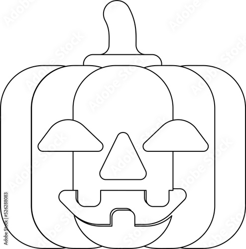 Halloween Cute Pumpkin Cart...