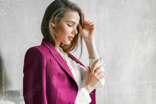 Obraz na plátně Young businesswoman