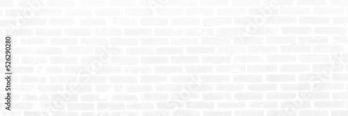 white brick wall may used as background