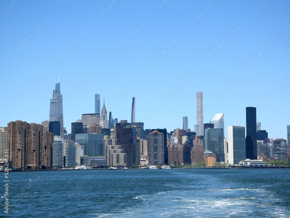Vistas de Manhattan desde el ferry