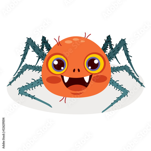 Cartoon Drawing Of A Spider
