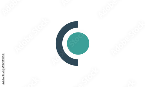 Chiropractic logo, letter c, spine care logo