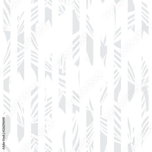 Fototapeta Naklejka Na Ścianę i Meble -  Floral Striped Seamless Pattern Design