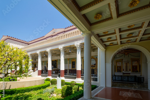 Obraz na płótnie roman villla w salonie